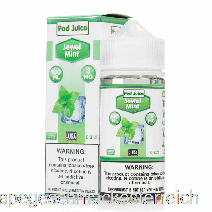 Jewel Mint - Schotensaft - 100ml 6mg Vape-Geschmack